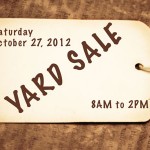 Mt. Pleasant Church Youth Group Yard Sale 10-27-2012